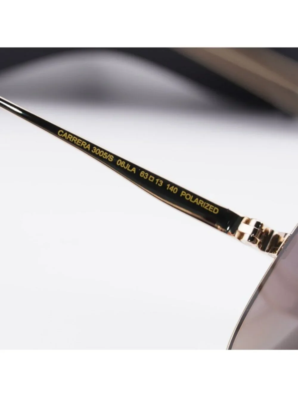 CARRERA 3005/S 006J LA Aviator Sunglasses - Gold / Brown Polarized